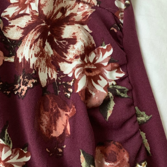 French Grey Maternity Dress - Picture 3 of 3